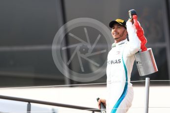 World © Octane Photographic Ltd. Formula 1 – French GP - Race Podium. Mercedes AMG Petronas Motorsport AMG F1 W09 EQ Power+ - Lewis Hamilton. Circuit Paul Ricard, Le Castellet, France. Sunday 24th June 2018.