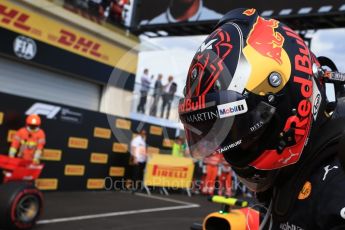 World © Octane Photographic Ltd. Formula 1 – French GP - Race Podium. Aston Martin Red Bull Racing TAG Heuer RB14 – Max Verstappen. Circuit Paul Ricard, Le Castellet, France. Sunday 24th June 2018.