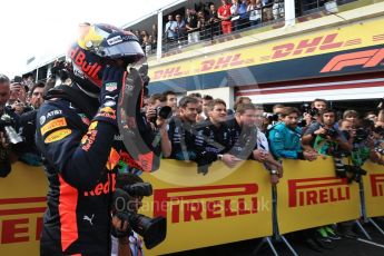 World © Octane Photographic Ltd. Formula 1 – French GP - Race Podium. Aston Martin Red Bull Racing TAG Heuer RB14 – Max Verstappen. Circuit Paul Ricard, Le Castellet, France. Sunday 24th June 2018.