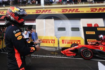 World © Octane Photographic Ltd. Formula 1 – French GP - Race Podium. Aston Martin Red Bull Racing TAG Heuer RB14 – Max Verstappen. Circuit Paul Ricard, Le Castellet, France. Sunday 24th June 2018.