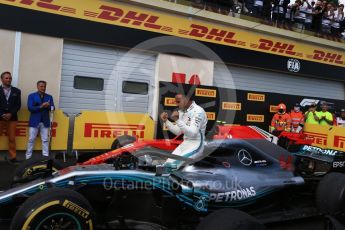 World © Octane Photographic Ltd. Formula 1 – French GP - Race Podium. Mercedes AMG Petronas Motorsport AMG F1 W09 EQ Power+ - Lewis Hamilton. Circuit Paul Ricard, Le Castellet, France. Sunday 24th June 2018.