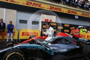 World © Octane Photographic Ltd. Formula 1 – French GP - Race Podium. Mercedes AMG Petronas Motorsport AMG F1 W09 EQ Power+ - Lewis Hamilton. Circuit Paul Ricard, Le Castellet, France. Sunday 24th June 2018.