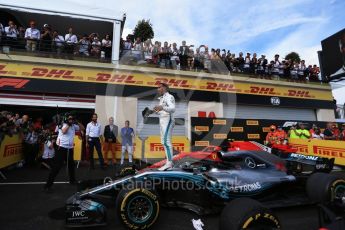 World © Octane Photographic Ltd. Formula 1 – French GP - Race Podium. Mercedes AMG Petronas Motorsport AMG F1 W09 EQ Power+ - Lewis Hamilton. Circuit Paul Ricard, Le Castellet, France. Sunday 24th June 2018.