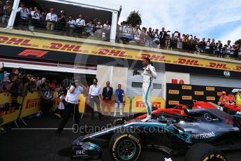 World © Octane Photographic Ltd. Formula 1 – French GP - Race Podium. Mercedes AMG Petronas Motorsport AMG F1 W09 EQ Power+ - Lewis Hamilton. Circuit Paul Ricard, Le Castellet, France. Sunday 24th June 2018.