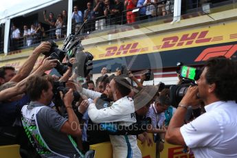 World © Octane Photographic Ltd. Formula 1 – French GP - Race Podium. Mercedes AMG Petronas Motorsport AMG F1 W09 EQ Power+ - Lewis Hamilton. Circuit Paul Ricard, Le Castellet, France. Sunday 24th June 2018.