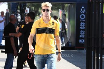 World © Octane Photographic Ltd. Formula 1 – French GP - Paddock. Renault Sport F1 Team RS18 – Nico Hulkenberg. Circuit Paul Ricard, Le Castellet, France. Friday 22nd June 2018.