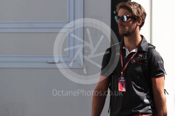 World © Octane Photographic Ltd. Formula 1 – French GP - Paddock. Haas F1 Team - Romain Grosjean. Circuit Paul Ricard, Le Castellet, France. Friday 22nd June 2018.