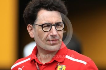 World © Octane Photographic Ltd. Formula 1 - French GP - Paddock. Mattia Binotto – Chief Technical Officer - Scuderia Ferrari. Circuit Paul Ricard, Le Castellet, France. Saturday 23rd June 2018.
