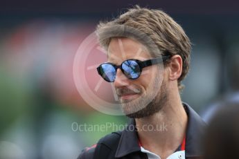 World © Octane Photographic Ltd. Formula 1 – French GP - Paddock. Haas F1 Team VF-18 – Romain Grosjean. Circuit Paul Ricard, Le Castellet, France. Saturday 23rd June 2018.