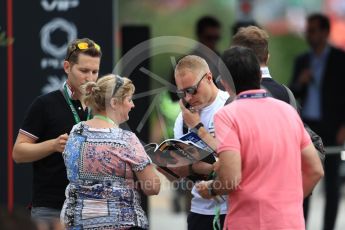 World © Octane Photographic Ltd. Formula 1 – French GP - Paddock. Mercedes AMG Petronas Motorsport AMG F1 W09 EQ Power+ - Valtteri Bottas. Circuit Paul Ricard, Le Castellet, France. Saturday 23rd June 2018.