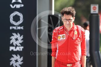 World © Octane Photographic Ltd. Formula 1 - French GP - Paddock. Mattia Binotto – Chief Technical Officer - Scuderia Ferrari. Circuit Paul Ricard, Le Castellet, France. Sunday 24th June 2018.