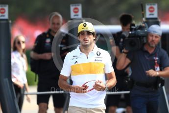 World © Octane Photographic Ltd. Formula 1 – French GP - Paddock. Renault Sport F1 Team RS18 – Carlos Sainz. Circuit Paul Ricard, Le Castellet, France. Sunday 24th June 2018.