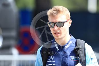 World © Octane Photographic Ltd. Formula 1 – French GP - Paddock. Williams Martini Racing FW41 – Sergey Sirotkin. Circuit Paul Ricard, Le Castellet, France. Sunday 24th June 2018.