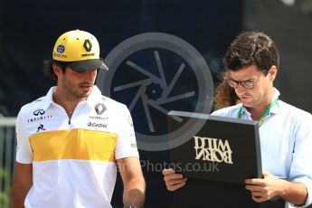 World © Octane Photographic Ltd. Formula 1 – French GP - Paddock. Renault Sport F1 Team RS18 – Carlos Sainz. Circuit Paul Ricard, Le Castellet, France. Sunday 24th June 2018.