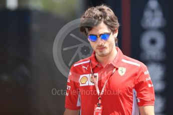 World © Octane Photographic Ltd. Formula 1 - French GP - Paddock. Antonio Giovinazzi – Third Driver for Scuderia Ferrari. Circuit Paul Ricard, Le Castellet, France. Sunday 24th June 2018.