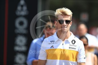 World © Octane Photographic Ltd. Formula 1 – French GP - Paddock. Renault Sport F1 Team RS18 – Nico Hulkenberg. Circuit Paul Ricard, Le Castellet, France. Sunday 24th June 2018.