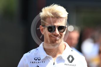 World © Octane Photographic Ltd. Formula 1 – French GP - Paddock. Renault Sport F1 Team RS18 – Nico Hulkenberg. Circuit Paul Ricard, Le Castellet, France. Sunday 24th June 2018.
