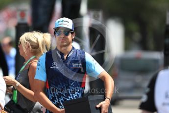 World © Octane Photographic Ltd. Formula 1 – French GP - Paddock. Williams Martini Racing FW41 – Lance Stroll. Circuit Paul Ricard, Le Castellet, France. Sunday 24th June 2018.