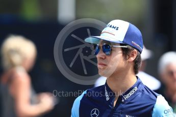 World © Octane Photographic Ltd. Formula 1 – French GP - Paddock. Williams Martini Racing FW41 – Lance Stroll. Circuit Paul Ricard, Le Castellet, France. Sunday 24th June 2018.