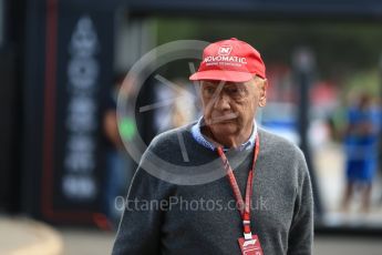 World © Octane Photographic Ltd. Formula 1 - French GP - Paddock. Niki Lauda - Non-Executive Chairman of Mercedes-Benz Motorsport. Circuit Paul Ricard, Le Castellet, France. Sunday 24th June 2018.