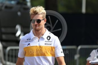 World © Octane Photographic Ltd. Formula 1 – French GP - Paddock. Renault Sport F1 Team RS18 – Nico Hulkenberg. Circuit Paul Ricard, Le Castellet, France. Sunday 24th June 2018.