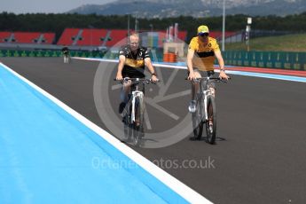 World © Octane Photographic Ltd. Formula 1 – French GP - Track Walk. Renault Sport F1 Team RS18 – Nico Hulkenberg. Circuit Paul Ricard, Le Castellet, France. Thursday 21st June 2018.