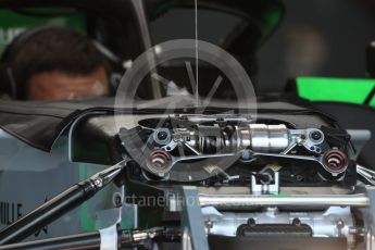 World © Octane Photographic Ltd. Formula 1 – French GP - Pit Lane. Haas F1 Team VF-18. Circuit Paul Ricard, Le Castellet, France. Thursday 21st June 2018.