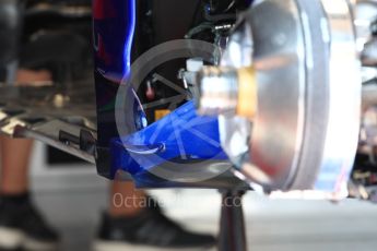 World © Octane Photographic Ltd. Formula 1 – French GP - Pit Lane. Scuderia Toro Rosso STR13. Circuit Paul Ricard, Le Castellet, France. Thursday 21st June 2018.