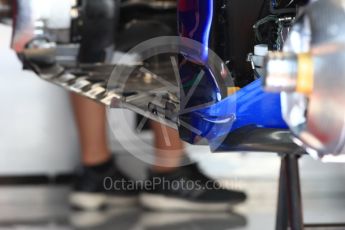 World © Octane Photographic Ltd. Formula 1 – French GP - Pit Lane. Scuderia Toro Rosso STR13. Circuit Paul Ricard, Le Castellet, France. Thursday 21st June 2018.