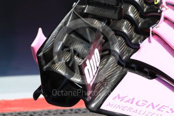 World © Octane Photographic Ltd. Formula 1 – French GP - Pit Lane. Sahara Force India VJM11. Circuit Paul Ricard, Le Castellet, France. Thursday 21st June 2018.