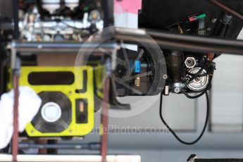 World © Octane Photographic Ltd. Formula 1 – French GP - Pit Lane. Sahara Force India VJM11. Circuit Paul Ricard, Le Castellet, France. Thursday 21st June 2018.