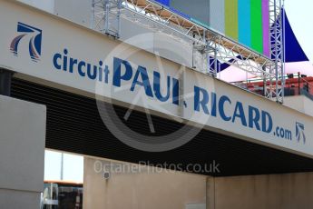 World © Octane Photographic Ltd. Formula 1 – French GP - Pit Lane. Circuit Paul Ricard, Le Castellet, France. Thursday 21st June 2018.
