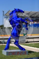 World © Octane Photographic Ltd. Formula 1 – French GP - Pit Lane. Sculpture. Circuit Paul Ricard, Le Castellet, France. Thursday 21st June 2018.