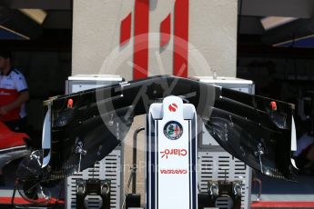 World © Octane Photographic Ltd. Formula 1 – French GP - Pit Lane. Alfa Romeo Sauber F1 Team C37. Circuit Paul Ricard, Le Castellet, France. Thursday 21st June 2018.