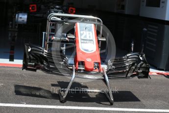 World © Octane Photographic Ltd. Formula 1 – French GP - Pit Lane. Haas F1 Team VF-18. Circuit Paul Ricard, Le Castellet, France. Thursday 21st June 2018.