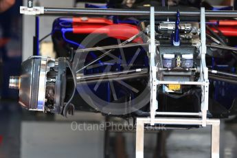 World © Octane Photographic Ltd. Formula 1 – French GP - Pit Lane. Scuderia Toro Rosso STR13. Circuit Paul Ricard, Le Castellet, France. Thursday 21st June 2018.