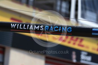 World © Octane Photographic Ltd. Formula 1 – French GP - Pit Lane. Williams Martini Racing. Circuit Paul Ricard, Le Castellet, France. Thursday 21st June 2018.