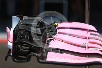 World © Octane Photographic Ltd. Formula 1 – French GP - Pit Lane. Sahara Force India VJM11. Circuit Paul Ricard, Le Castellet, France. Thursday 21st June 2018.