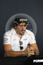 World © Octane Photographic Ltd. Formula 1 – French GP - Thursday Driver Press Conference. McLaren – Fernando Alonso. Circuit Paul Ricard, Le Castellet, France. Thursday 21st June 2018.