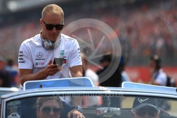 World © Octane Photographic Ltd. Formula 1 – German GP - Drivers’ Parade. Mercedes AMG Petronas Motorsport AMG F1 W09 EQ Power+ - Valtteri Bottas. Hockenheimring, Baden-Wurttemberg, Germany. Sunday 22nd July 2018.