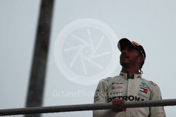 World © Octane Photographic Ltd. Formula 1 – German GP - Podium. Mercedes AMG Petronas Motorsport AMG F1 W09 EQ Power+ - Lewis Hamilton. Hockenheimring, Baden-Wurttemberg, Germany. Sunday 22nd July 2018.