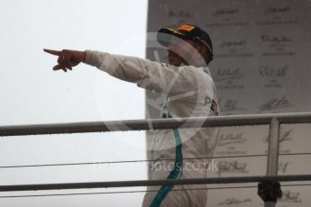 World © Octane Photographic Ltd. Formula 1 – German GP - Podium. Mercedes AMG Petronas Motorsport AMG F1 W09 EQ Power+ - Lewis Hamilton. Hockenheimring, Baden-Wurttemberg, Germany. Sunday 22nd July 2018.