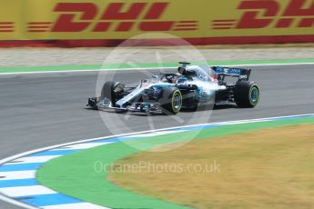 World © Octane Photographic Ltd. Formula 1 – German GP - Practice 1. Mercedes AMG Petronas Motorsport AMG F1 W09 EQ Power+ - Lewis Hamilton. Hockenheimring, Baden-Wurttemberg, Germany. Friday 20th July 2018.