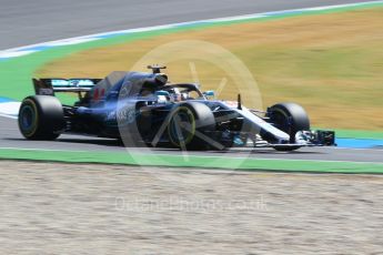 World © Octane Photographic Ltd. Formula 1 – German GP - Practice 1. Mercedes AMG Petronas Motorsport AMG F1 W09 EQ Power+ - Lewis Hamilton. Hockenheimring, Baden-Wurttemberg, Germany. Friday 20th July 2018.