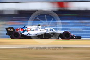 World © Octane Photographic Ltd. Formula 1 – German GP - Practice 1. Williams Martini Racing FW41 – Sergey Sirotkin. Hockenheimring, Baden-Wurttemberg, Germany. Friday 20th July 2018.