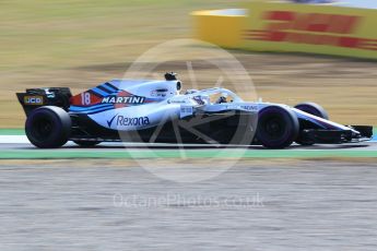 World © Octane Photographic Ltd. Formula 1 – German GP - Practice 1. Williams Martini Racing FW41 – Lance Stroll. Hockenheimring, Baden-Wurttemberg, Germany. Friday 20th July 2018.
