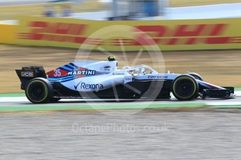 World © Octane Photographic Ltd. Formula 1 – German GP - Practice 1. Williams Martini Racing FW41 – Sergey Sirotkin. Hockenheimring, Baden-Wurttemberg, Germany. Friday 20th July 2018.