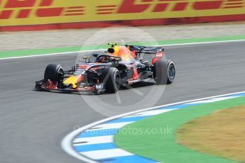World © Octane Photographic Ltd. Formula 1 – German GP - Practice 1. Aston Martin Red Bull Racing TAG Heuer RB14 – Max Verstappen. Hockenheimring, Baden-Wurttemberg, Germany. Friday 20th July 2018.