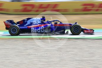 World © Octane Photographic Ltd. Formula 1 – German GP - Practice 1. Scuderia Toro Rosso STR13 – Brendon Hartley. Hockenheimring, Baden-Wurttemberg, Germany. Friday 20th July 2018.