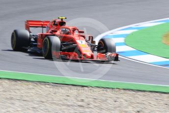 World © Octane Photographic Ltd. Formula 1 – German GP - Practice 1. Scuderia Ferrari SF71-H – Kimi Raikkonen. Hockenheimring, Baden-Wurttemberg, Germany. Friday 20th July 2018.